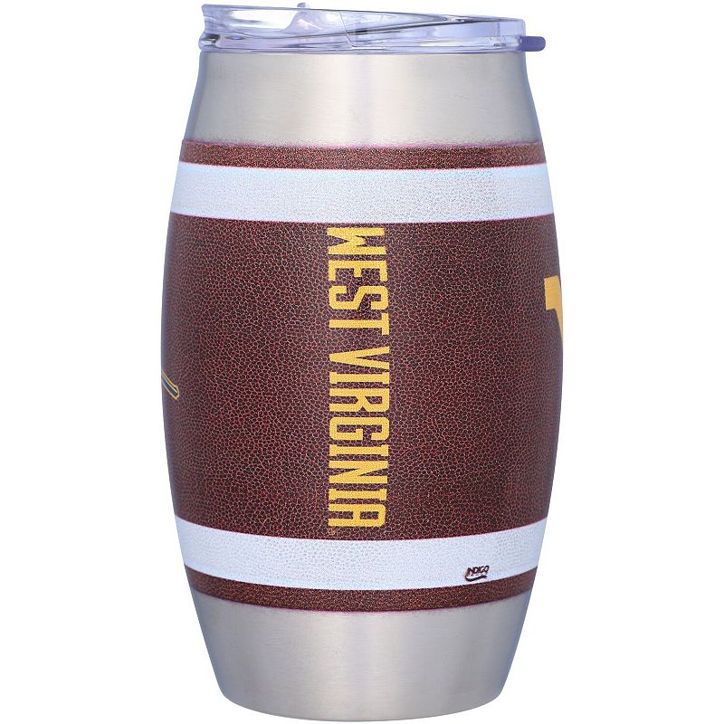 West Virginia Mountaineers 15oz. Football Tumbler