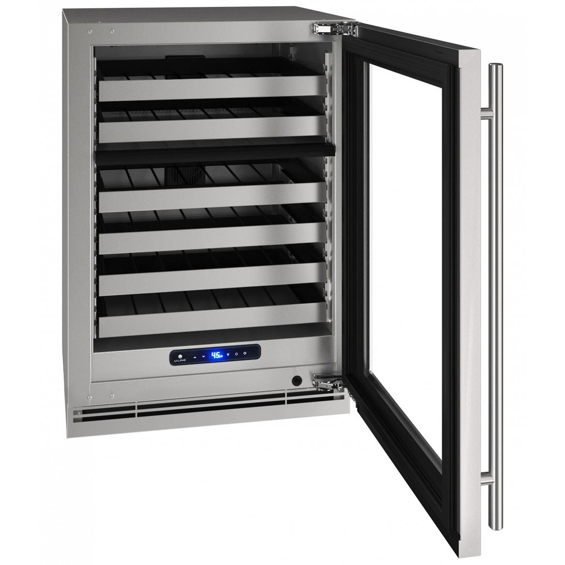 U-Line 49-Bottle 5 Class Series Wine Cooler with 2 Temperature Zones UHWD524-SG01A