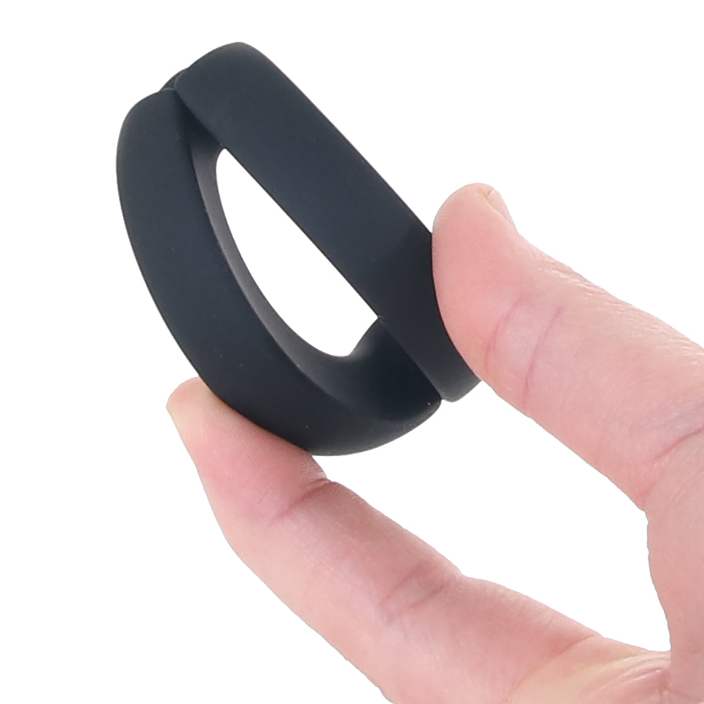 The Paradox 35mm Silicone and Metal Cock Ring