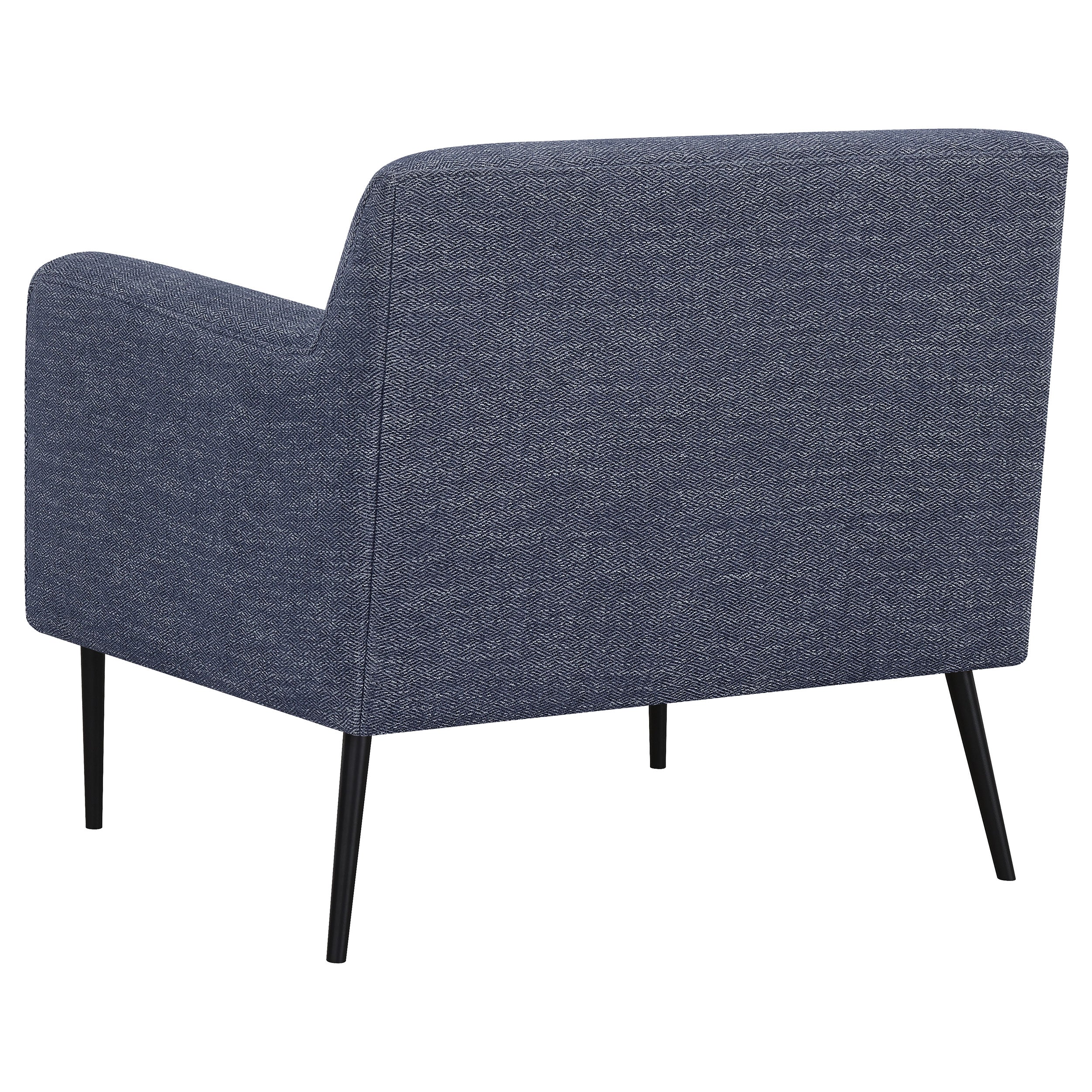 Darlene Upholstered Tight Back Accent Chair Navy Blue-905641