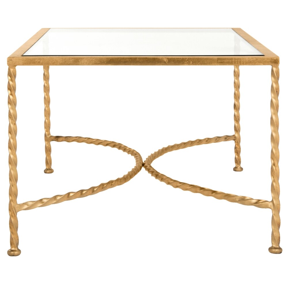 SAFAVIEH Couture Matilda Glass Coffee Table   40\