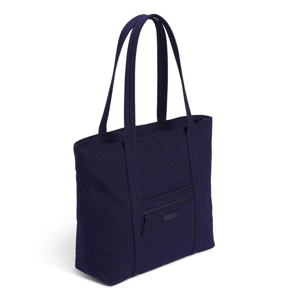 Vera Bradley  Vera Tote Bag in Microfiber Classic Navy