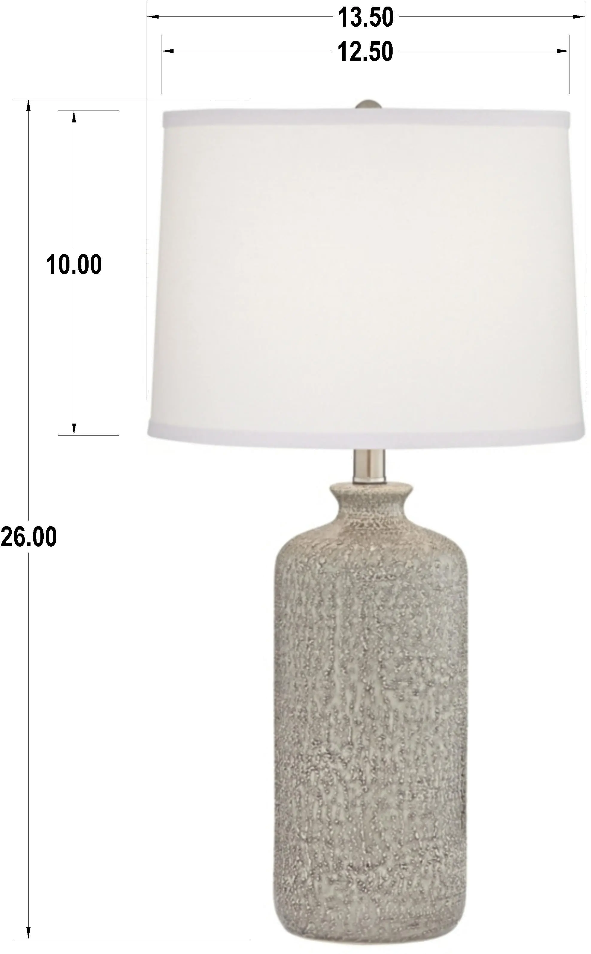 Yorba Gray Table Lamp