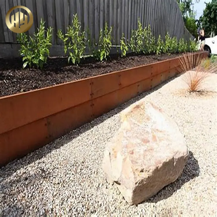 High Quality Corten Steel Factory Supply Decoration Garden Metal Edges