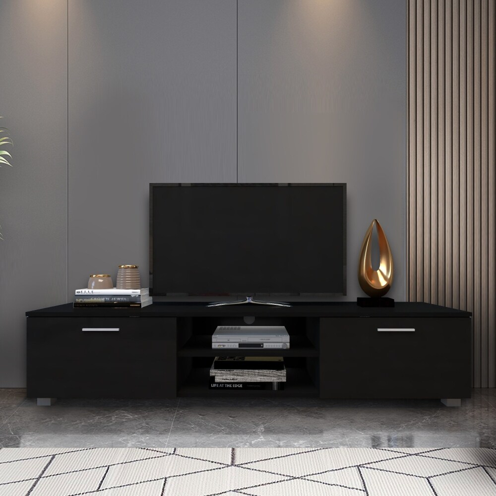 Modern Design Wood TV Stand for 70 Inch TV