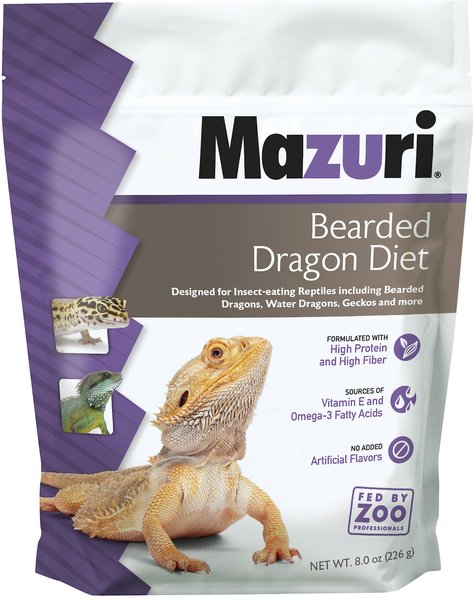 Mazuri Bearded Dragon Diet Food