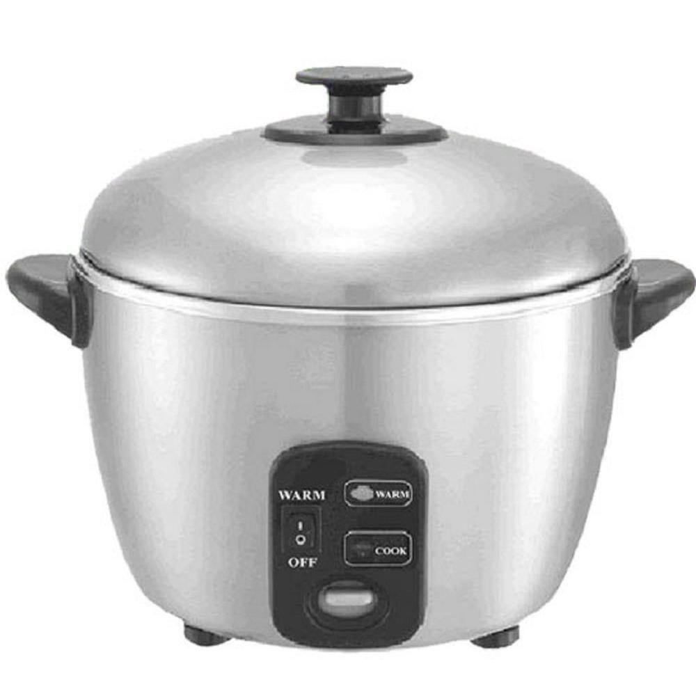 SPT 3-Cup Stainless Steel Rice Cooker SC-886