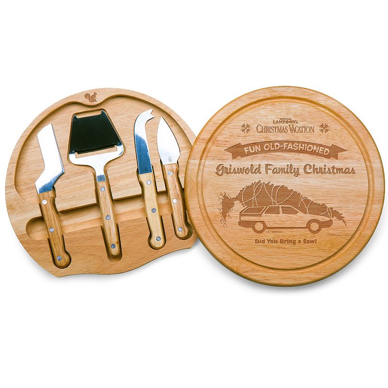 Toscana National Lampoon's Christmas Vacation Circo Cheese Cutting Board and Tools Set