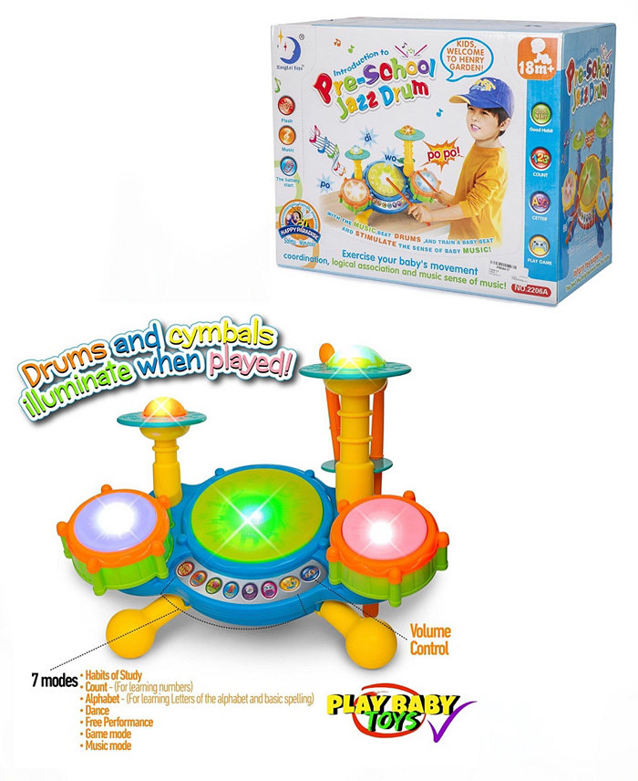 Play Baby Jazz Beats Drum Set