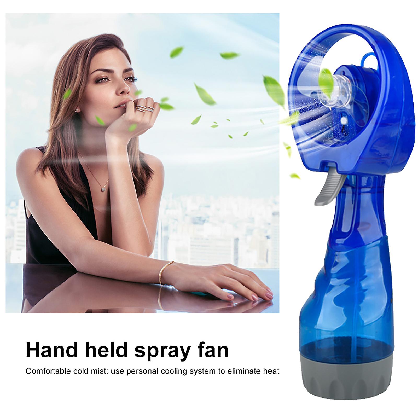 Portable Atomizing Fan Outdoor Water Cooling Fan Summer Handheld Fan