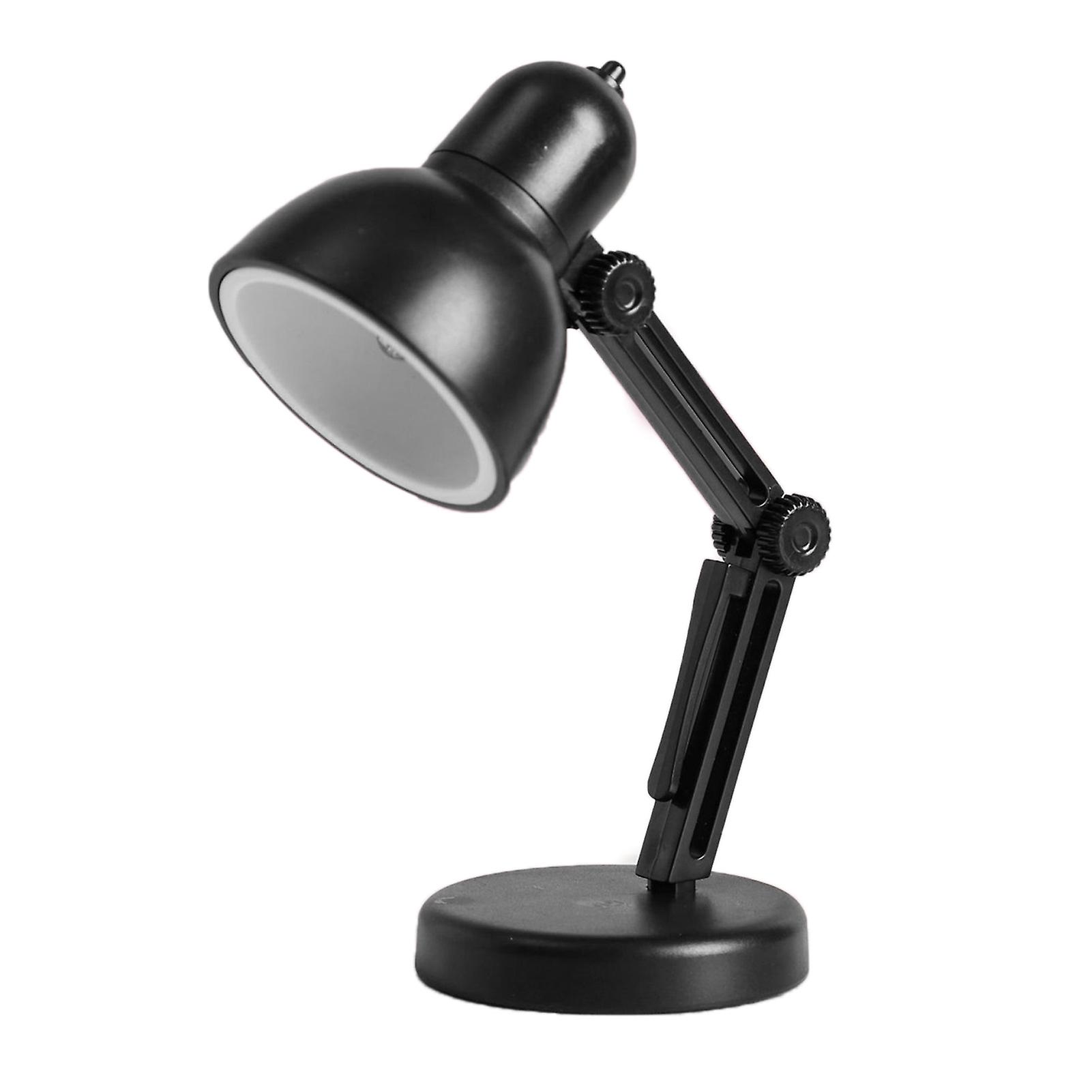 Led Table Lamp Folding Desk Lamp Night Light with Detachable Magnetic Base Adjustable for Home Office Reading Black