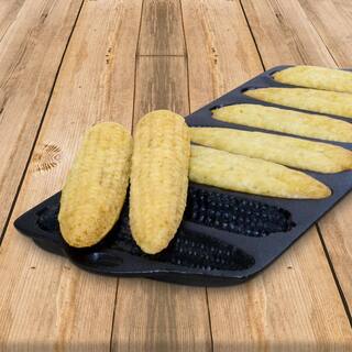 ExcelSteel 12.25 in. Corn Shaped Bread Baking Tray 515