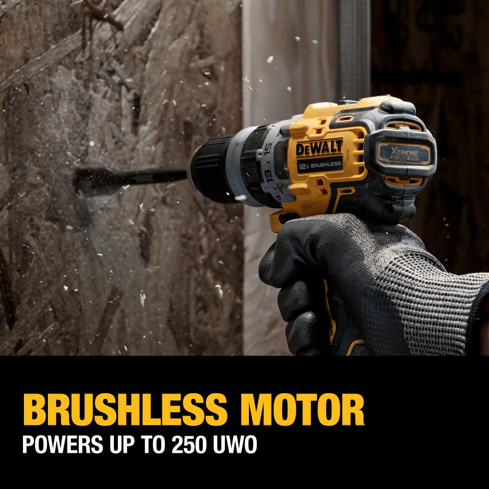 DEWALT XTREME 12V MAX 5 in 1 Drill/Driver Brushless Cordless Kit ;