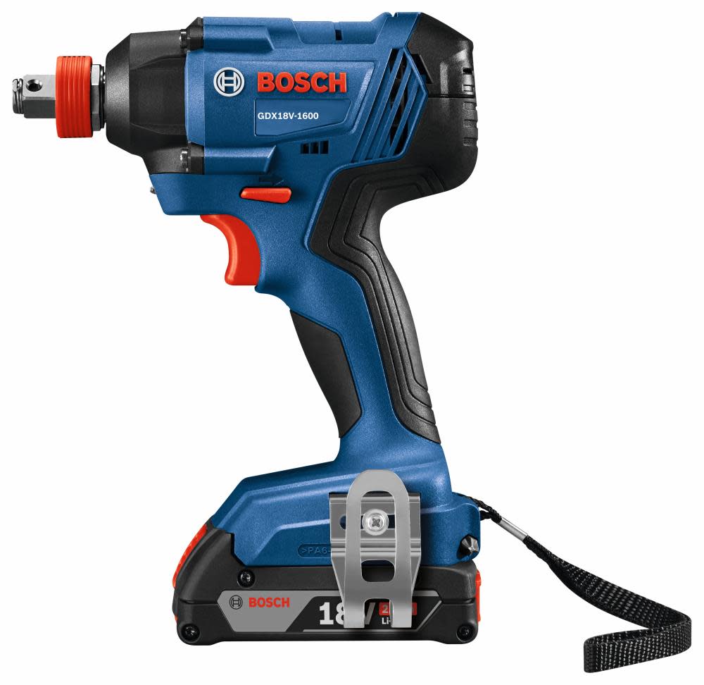 Bosch 18V Freak 1/4 and 1/2 Two In One Bit/Socket Impact Driver Kit Reconditioned ;