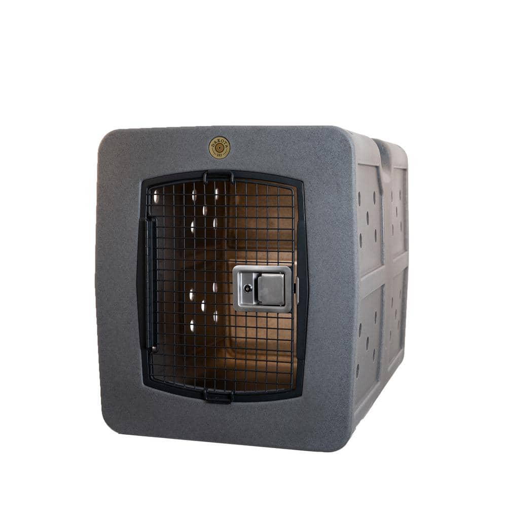 DAKOTA 283 DAKOTA G3 Framed Door Kennel - X-Large - Dark Granite D2-G3XLG-FRM-DAR