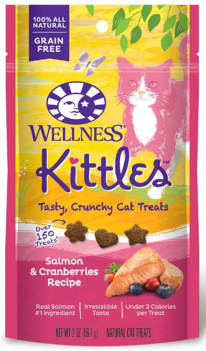 Wellness Kittles Crunchy Salmon  Cranberry Cat Treats