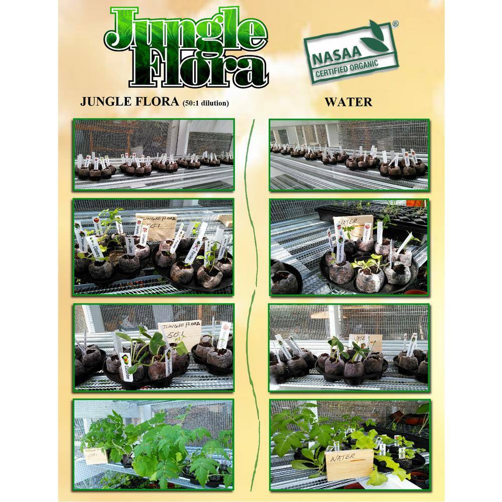 32 oz. Concentrate Jungle Flora Organic Plant Growth Accelerator JFQT