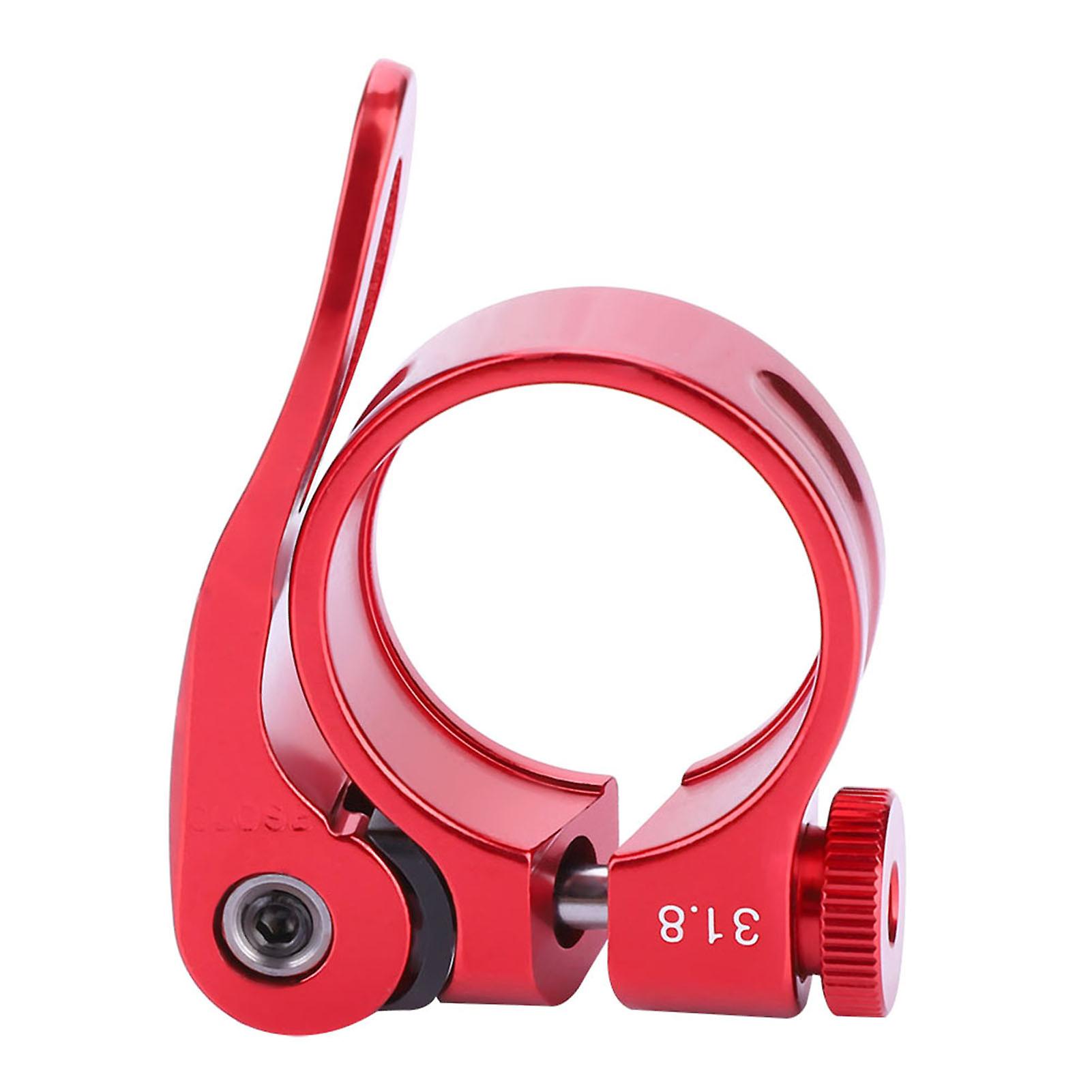 Gub Cx-18 Quick Release Road Bike Bicycle Aluminum Alloy Seatpost Seat Post Clamp Red