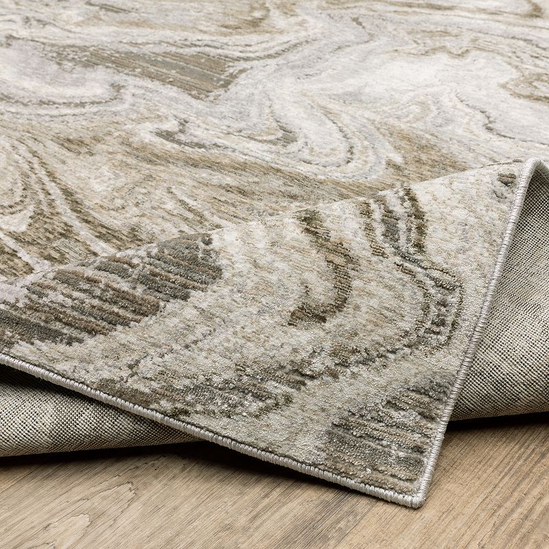 StyleHaven Nelson Marbled Abstract Area Rug