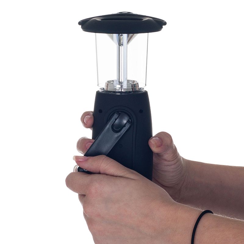 Stalwart 6-LED Solar and Dynamo-Powered Camping Lantern