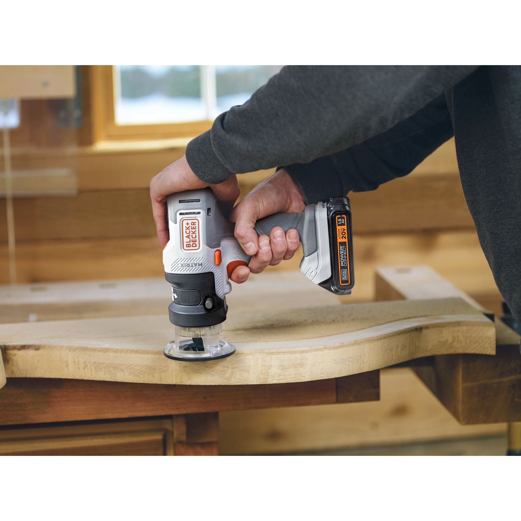 20V MAX* MATRIX™ Cordless Combo Kit, 6-Tool, White And Orange