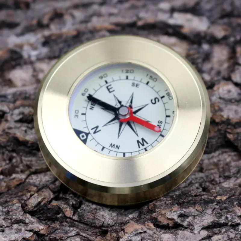 Manufacturers direct sales 57mm brass outdoor mountaineering camping multifunctional compass