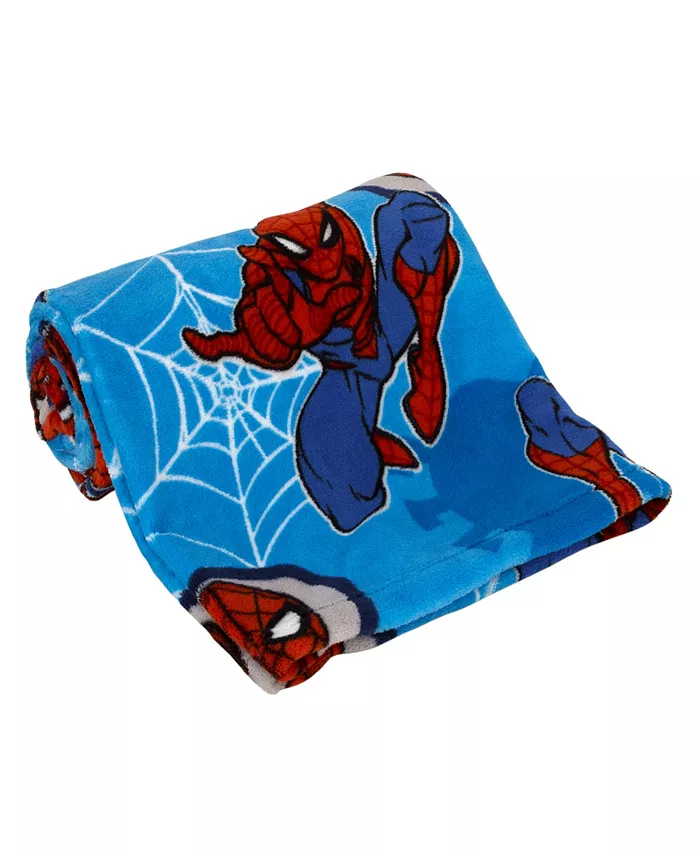 Marvel Spiderman Wall Crawler Toddler Blanket