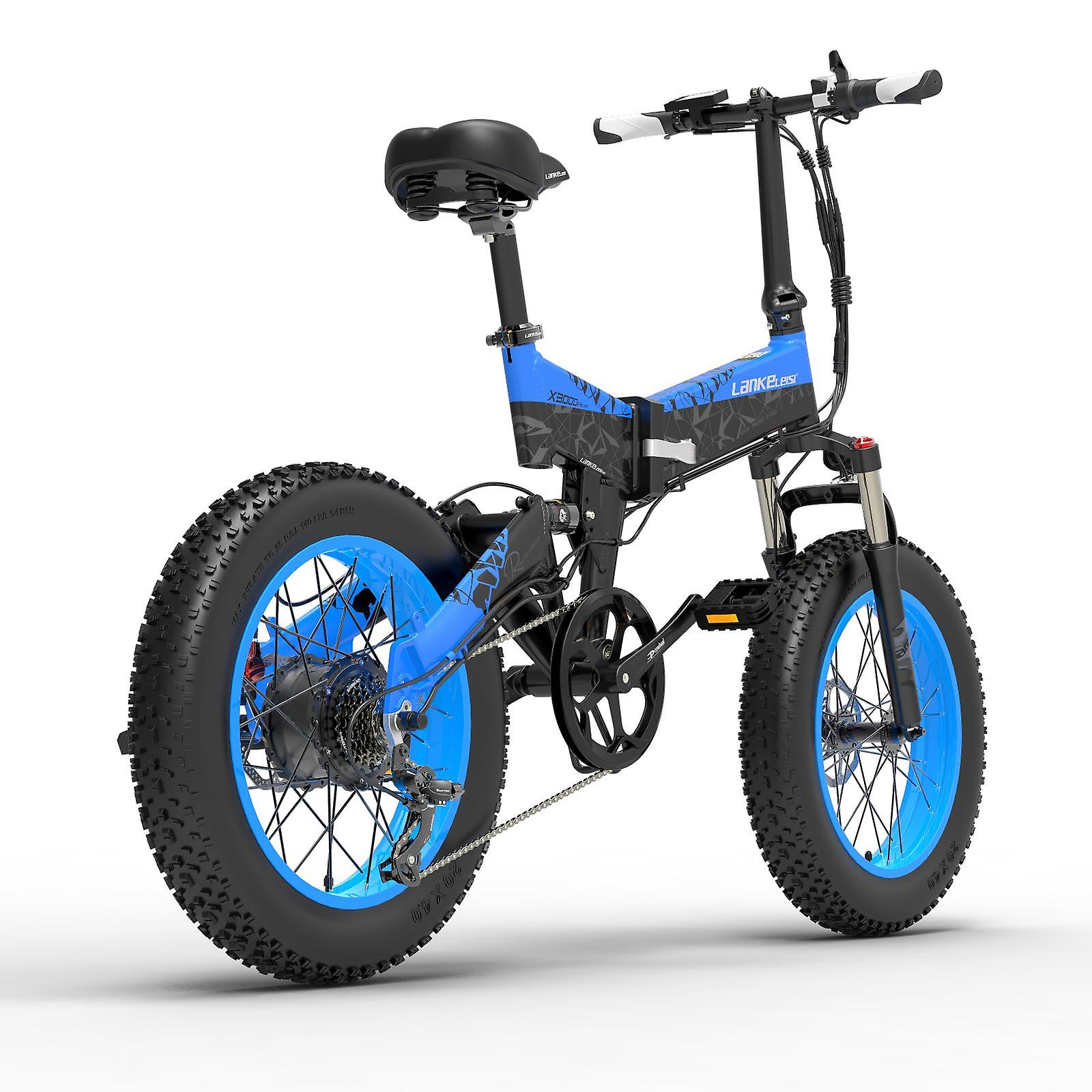 Lankeleisi X3000plus Electric Bike Blue