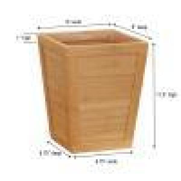 Household Essentials Waste BasketSlats 2188-1