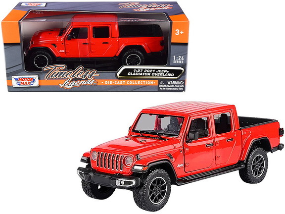 Motormax 2021 Jeep Gladiator Overland (Closed Top)...