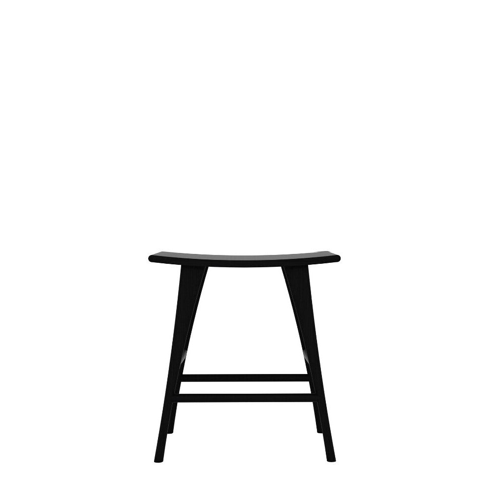 Osso counter stool, black