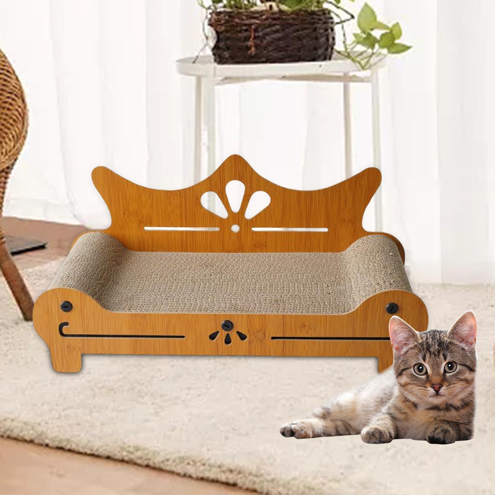 Cat Scratch Sofa， Cat Scratcher Pad ，Protect Carpets and Sofas Interactive Toy