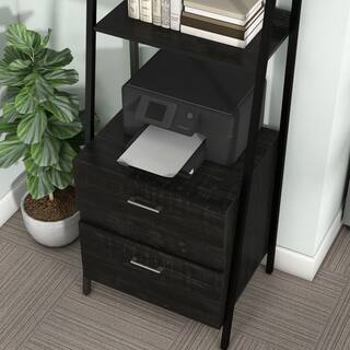 Furniture of America Shayfield Reclaimed Black Oak File Cabinet with 2-Drawers YNJ-2057C40