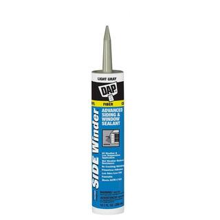 DAP Sidewinder 10.1 oz. Light Gray ExteriorInterior Polymer Window Door and Siding Sealant (12-Pack) 7079800807