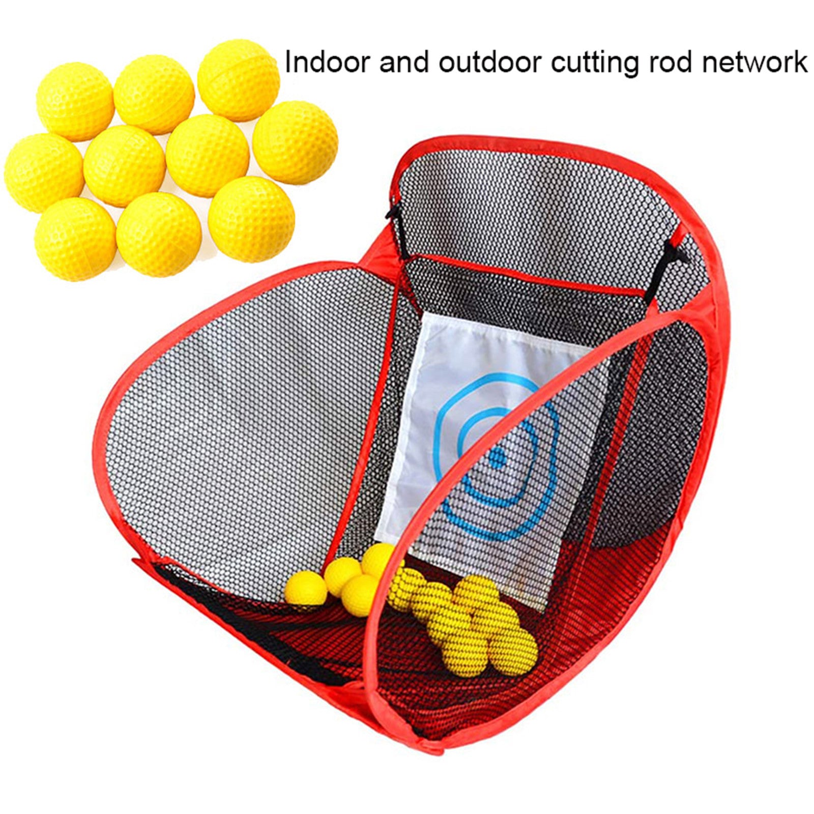 Bzoosio Golf Practice Net Golf Batting Net Indoor And Outdoor Cutting Practice Net