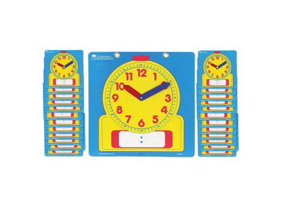 Learning Resources LER0575 Write  ampWipe Clocks...