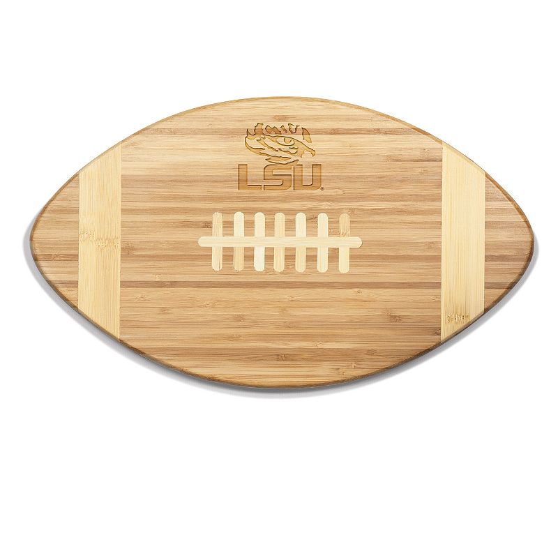 LSU Tigers Touchdown Football Cutting Board Serving Tray