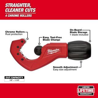 MW 1 in. Constant Swing Copper Tubing Cutter 48-22-4259