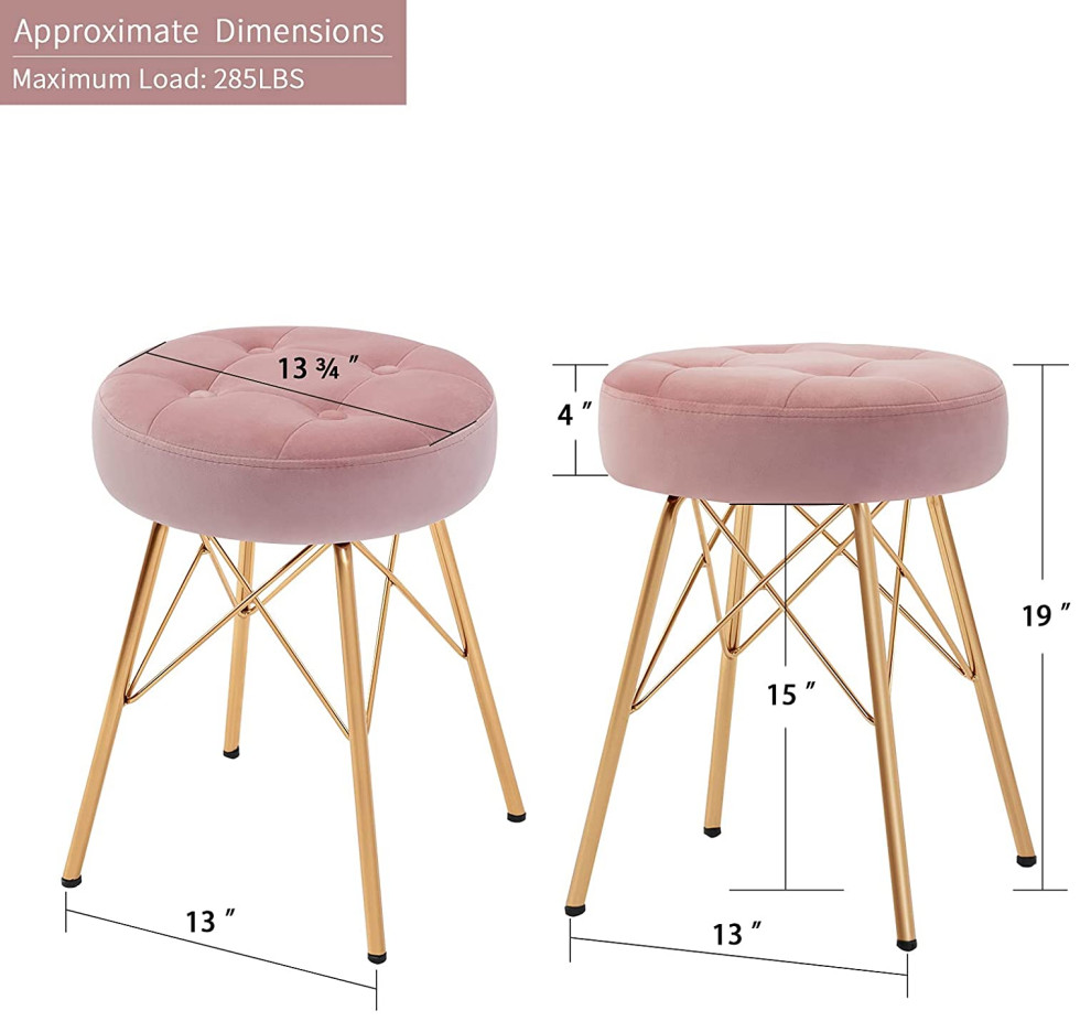 Small Ottoman Foot Rest Stool   Contemporary   Footstools And Ottomans   by Imtinanz  LLC  Houzz