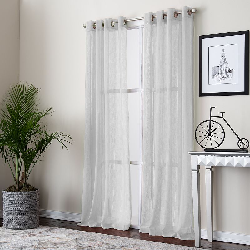 Corona Curtain 1-panel Payton Grommet Top Window Curtain