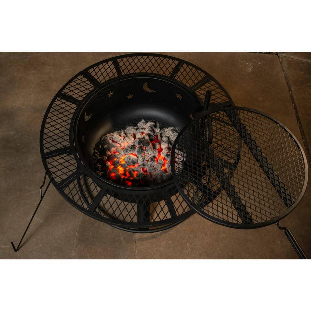 Sterling Oaks Nightstar 327 in Fire Pit with Grill and Poker