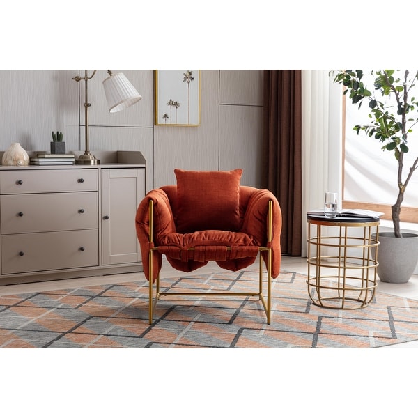 Accent Chair ，leisure single sofa with metal frame