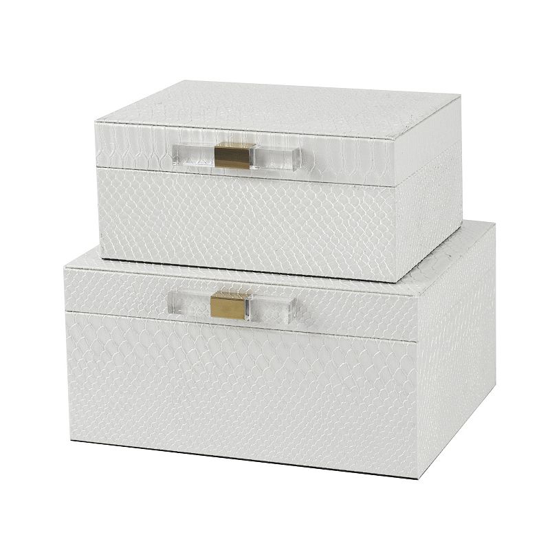 AandB Home Helga Decorative Box Table Decor 2-piece Set