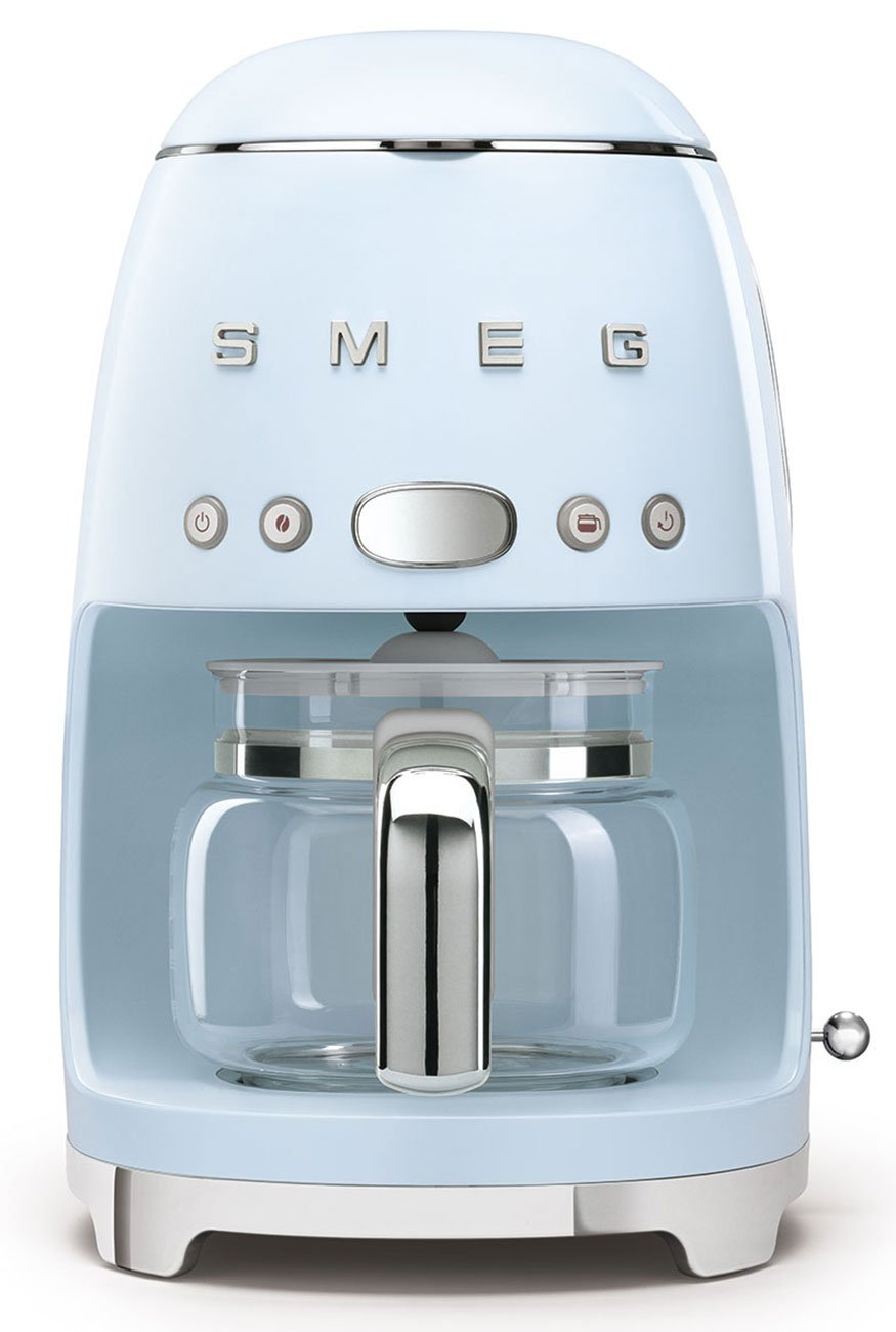 Smeg Retro Style Pastel Blue Coffee Maker