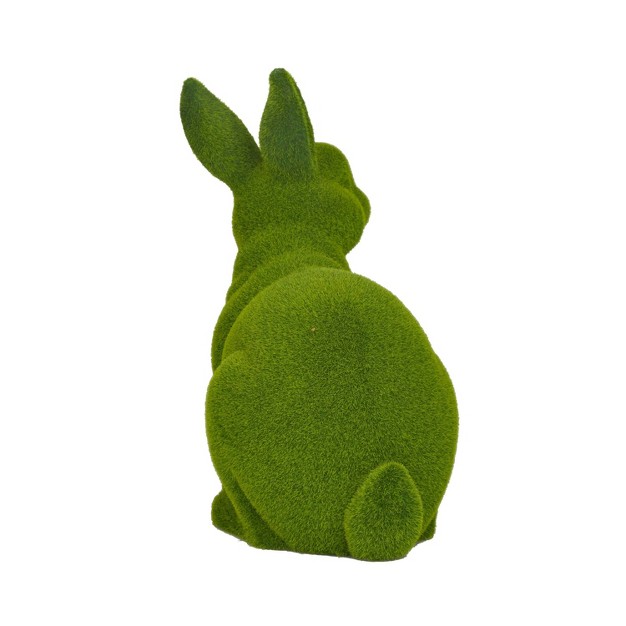 X 8 quot Country Cottage Magnesium Oxide Rabbit Garden Sculpture Green Olivia amp May