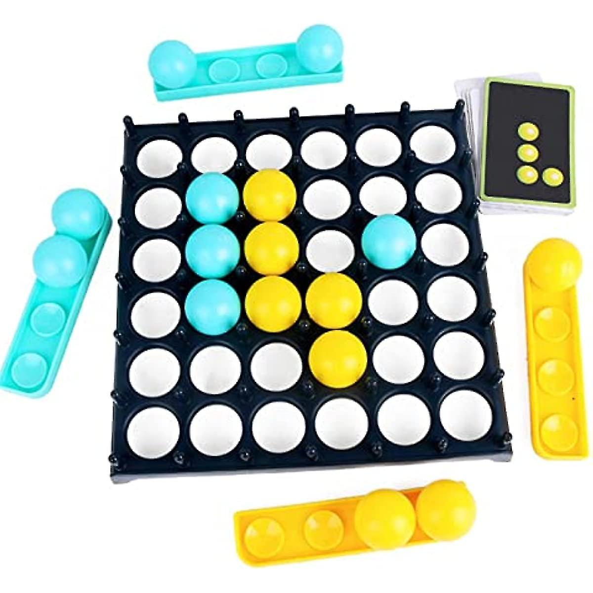 Quua Bounce Off Game  Ping Pong Challenge Desktop Bouncing Game Activate Ball For Kid  Interactive Family Party Board Games Toy  Puzzle Chess Educatio