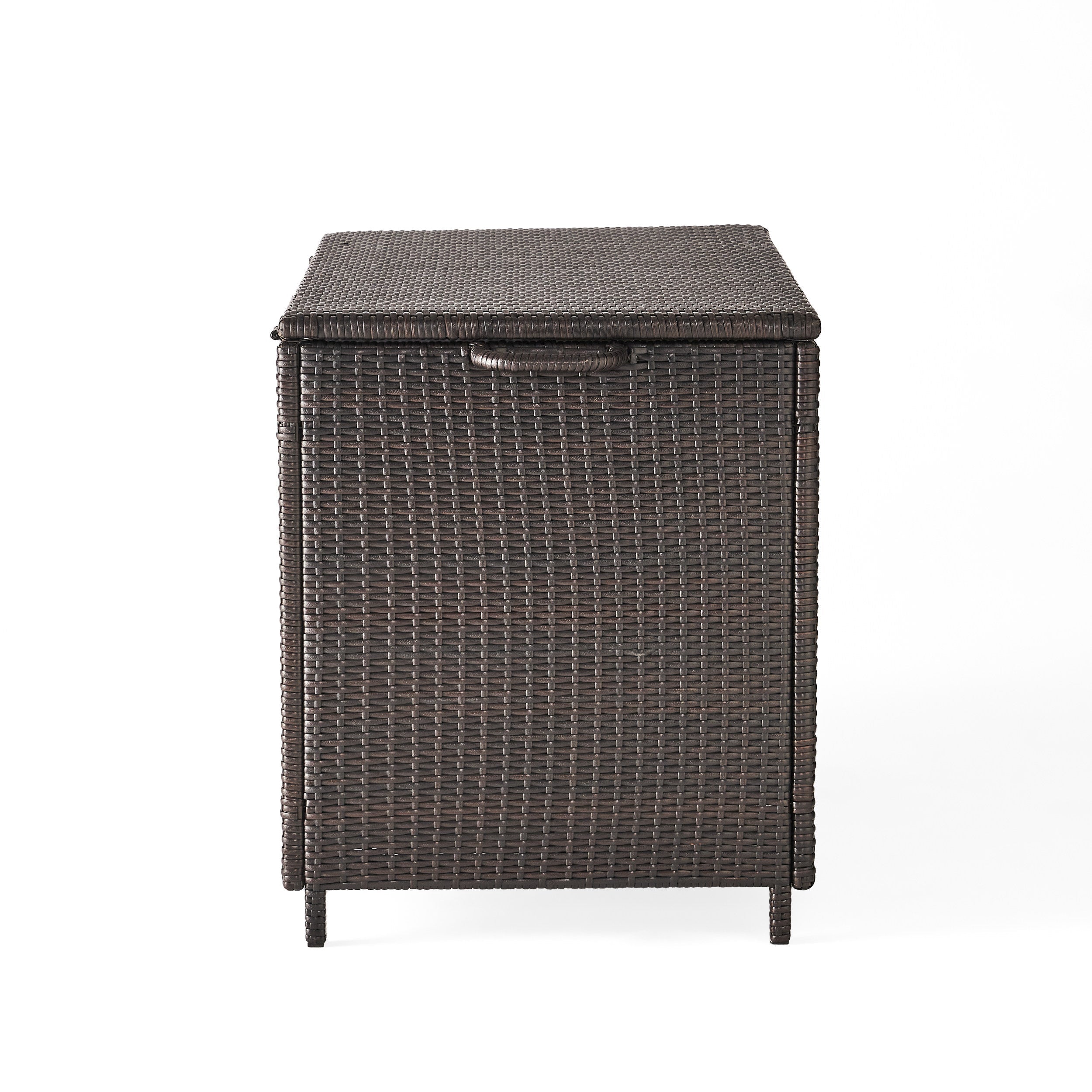 Swisher Outdoor Brown Wicker Deck Box