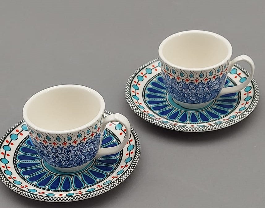 Karaca Mai Selcuklu Series 2 Person Coffee Cup Set  153.03.07.9018