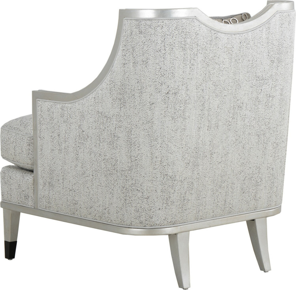 Harper Bezel Chair   Transitional   Armchairs And Accent Chairs   by HedgeApple  Houzz