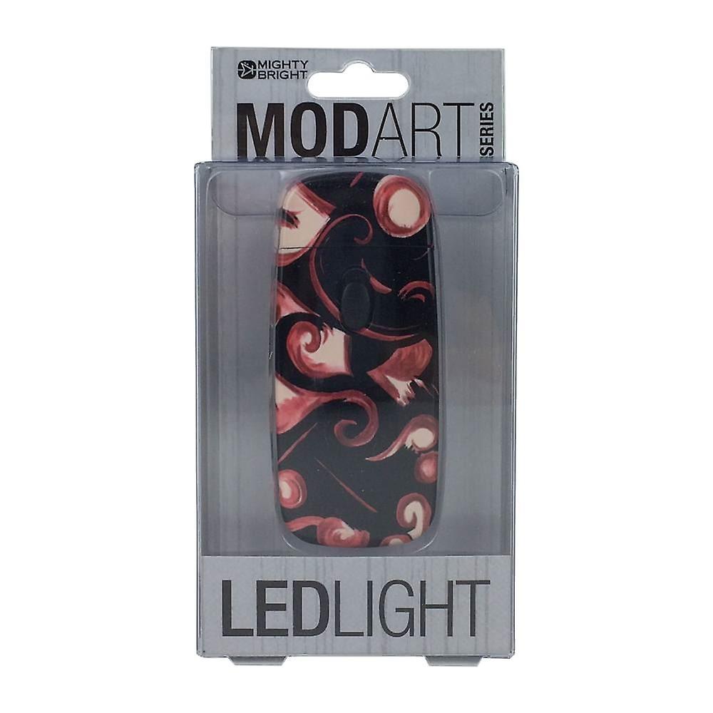 Mighty Bright Ultra Thin 2 LED Mod Art Book Light Swirl